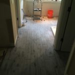 bathroom remodel floor